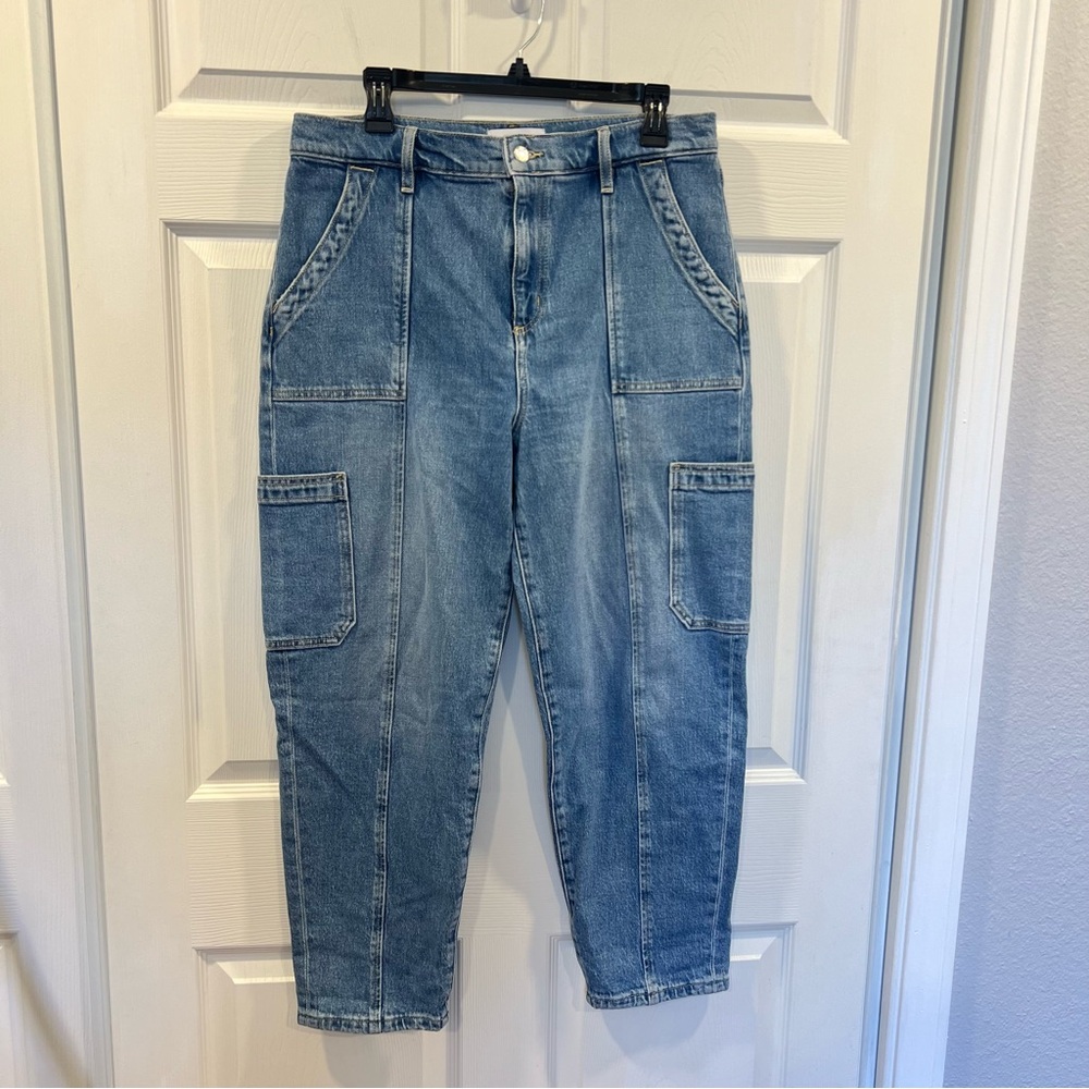 LOFT Women's High Rise Light Blue Jeans - Picture 3 of 13
